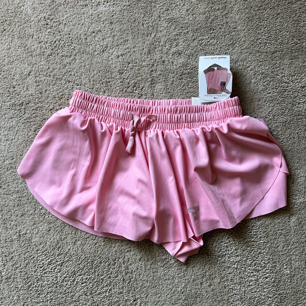 NWT pink shorts
